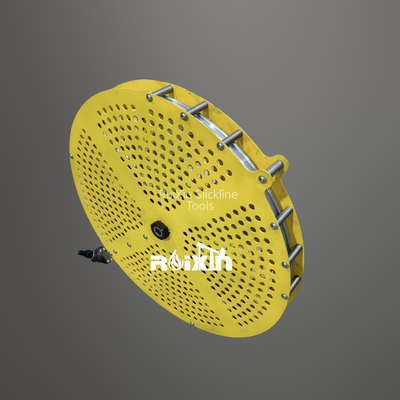 10T veilig draadloos drukregelapparatuur 720 mm OD hooi-pulley kabel voor het bedienen en slickline