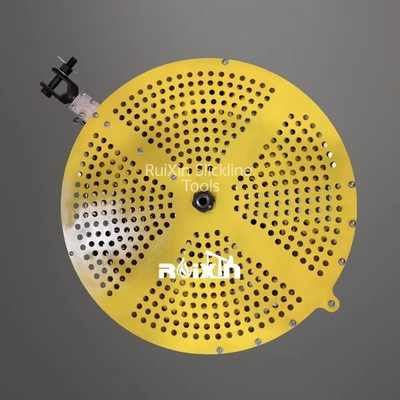 10T veilig draadloos drukregelapparatuur 720 mm OD hooi-pulley kabel voor het bedienen en slickline