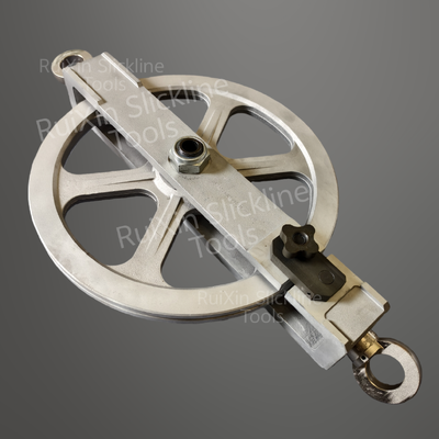 Draadloze hooi katrol 12 inch  20 inch Veilige belasting 50KN Slickline oppervlakte apparatuur