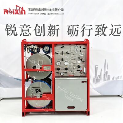 Slickline PCE Hydraulische controle vetinjectiepompsysteem 5000PSI ~ 15000PSI API Draadlijnapparatuur