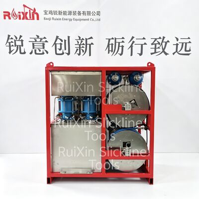 Slickline PCE Hydraulische controle vetinjectiepompsysteem 5000PSI ~ 15000PSI API Draadlijnapparatuur