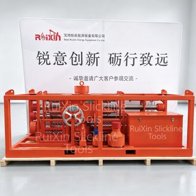 Slickline PCE Skid 10.000 PSI Draadlijndrukregelapparatuur